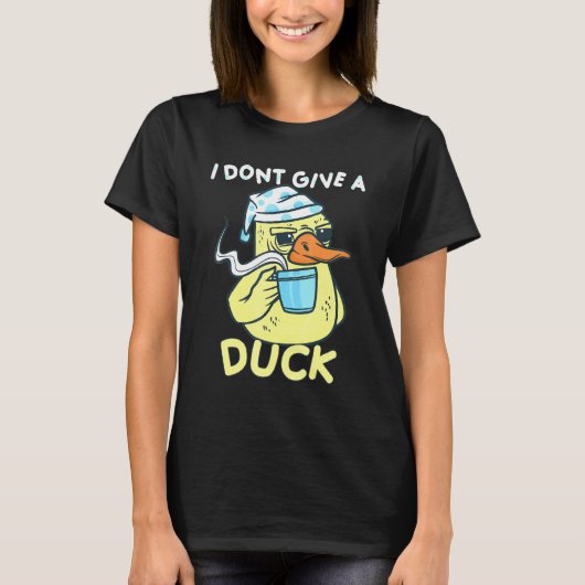 僕はアヒル与えコーヒアヒルじゃない Tシャツ (正面)