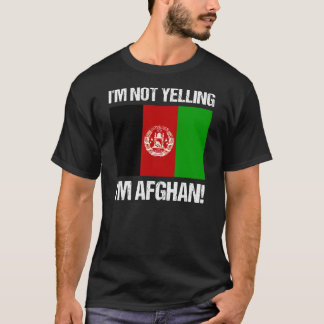 僕はアフガン国旗だと叫んではいない Tシャツ