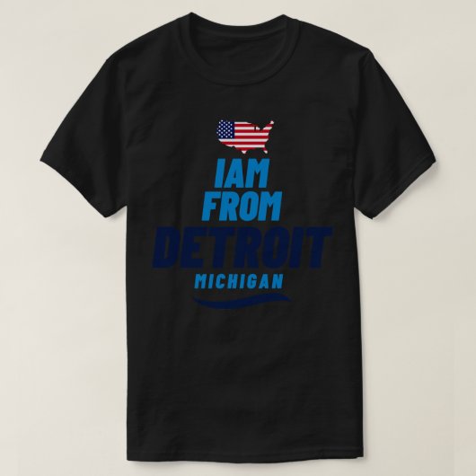 僕はアメリカ好きの人だ Tシャツ (デザイン正面)