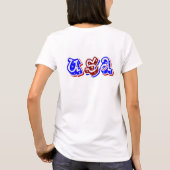 僕はアメリカTシャツだ Tシャツ (裏面)
