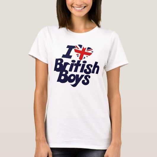 僕はイギリスの少年を愛している Tシャツ (正面)