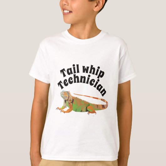 僕はイグアナ行きだ Tシャツ (正面)