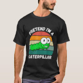 僕はイモムシのふり Tシャツ (正面)