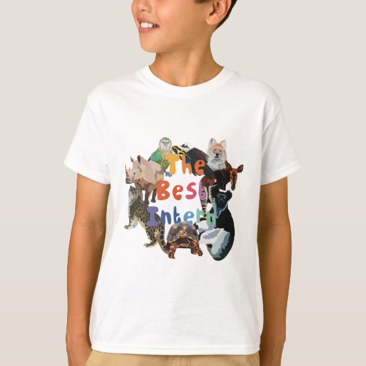 僕はインターン行きだ Tシャツ (正面)