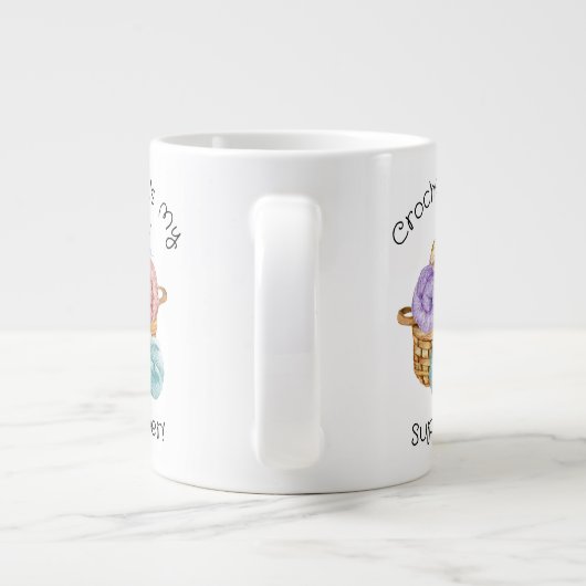 僕はインチキが大家パーソナライズされただ ジャンボコーヒーマグカップ (裏面)