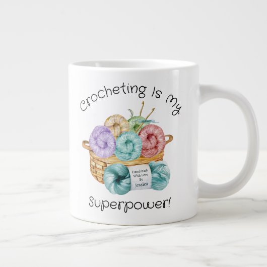 僕はインチキが大家パーソナライズされただ ジャンボコーヒーマグカップ (右)