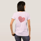 僕はウズラが好きだ Tシャツ (裏面フル)
