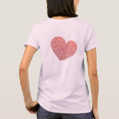 僕はウズラが好きだ Tシャツ (裏面)