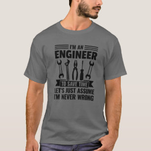 僕はエンジニアで救間違いなし Tシャツ