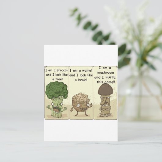 僕はキノコだ ポストカード (スタンド正面)