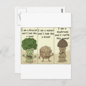 僕はキノコだ ポストカード (正面/裏面)