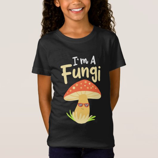 僕はキノコの菌だ Tシャツ (正面)