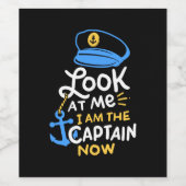 僕はキャプテンのプレゼントを買うキャプテンだ ワインラベル (シングルラベル)