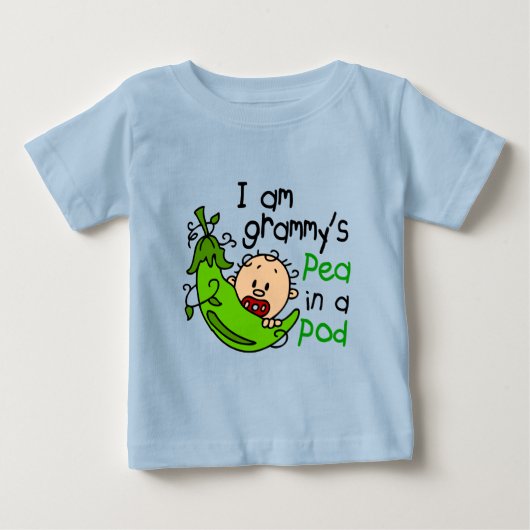 僕はグラミーの豆の莢だ ベビーTシャツ (正面)