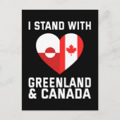 僕はグリーンランドとカナダに味方する ポストカード (正面)