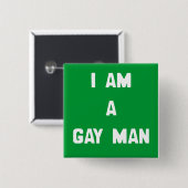 僕はゲイだ 缶バッジ (正面&裏面)