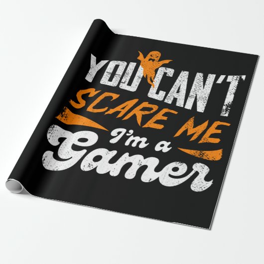 僕はゲーマーの贈り物だ、怖がらせるな ラッピングペーパー (アンロールド)