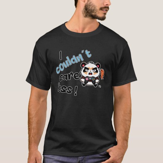 僕はゲーマー気にの言い方を堅く守れない Tシャツ (正面)