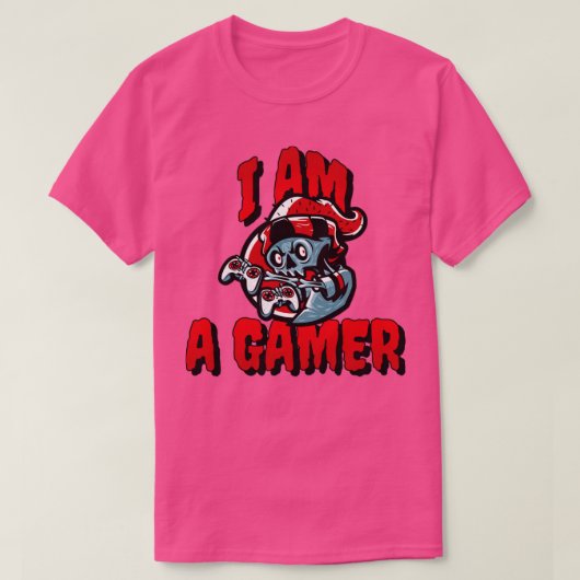 僕はゲーマー・ゲームだ Tシャツ (デザイン正面)
