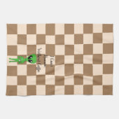 僕はコーヒータオルがないと人間には似合わない キッチンタオル (横)