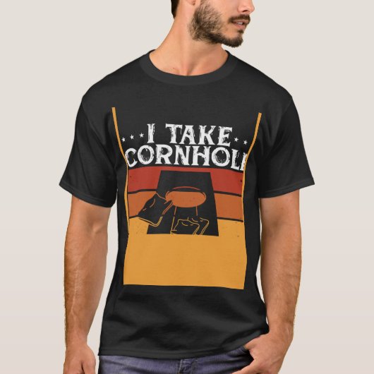 僕はコーンホールを気にし過ぎる Tシャツ (正面)