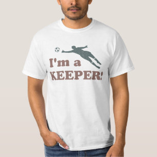 僕はサッカーのキーパーゴアリーだ Tシャツ