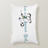 僕はサッカーの女の子だ アクセントクッション (正面(垂直))