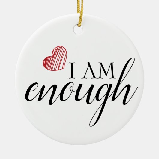 僕はシンプルインスパイアの引用文 セラミックオーナメント (正面)