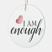 僕はシンプルインスパイアの引用文 セラミックオーナメント (左)