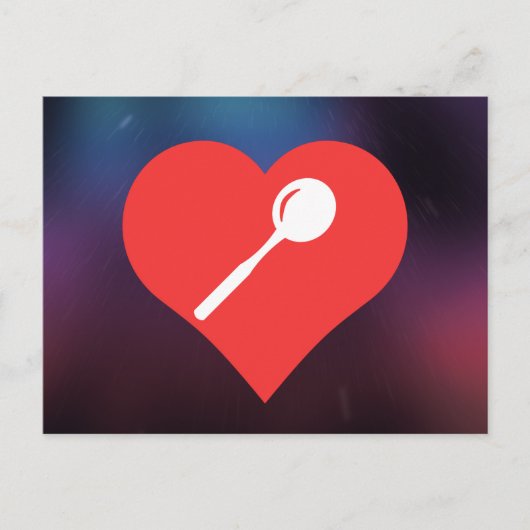 僕はスプーン茶が大好き ポストカード (正面)