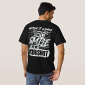 僕はスマイルで銃を撃つ Tシャツ (裏面フル)