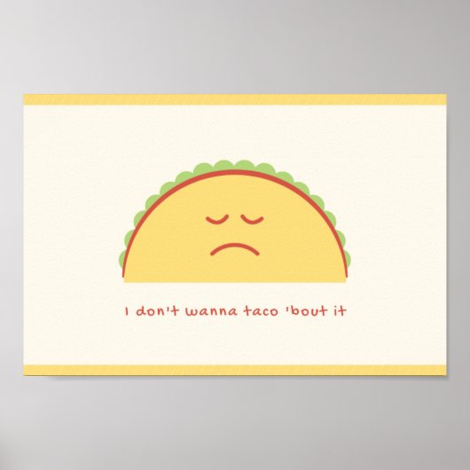 僕はタコしたくないよ ポスター (正面)