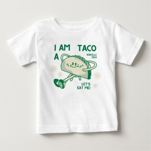 僕はタコスだ ベビーTシャツ (正面)