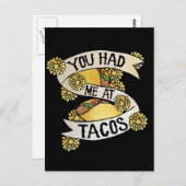 僕はタコスに来た ポストカード (正面/裏面)