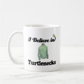 僕はタ信じルネックだ コーヒーマグカップ (左)