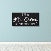 僕はダーシーさんみたいな女の子だ キャンバスプリント (インサイチュ (ウッドフロア))