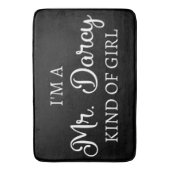 僕はダーシーさんみたいな女の子だ バスマット (正面縦)