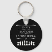 僕はチェスをしてい遊ても知っているのだ キーホルダー (正面)