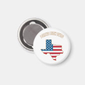 僕はテキサス州と立つ マグネット (正面/裏面)