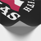 僕はテキサス州と立つ ラッピングペーパー (角)