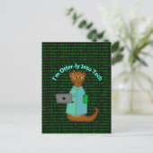 僕はテクノロジーに夢中だ ポストカード (スタンド正面)