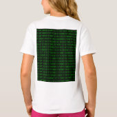 僕はテクノロジーに夢中だ Tシャツ (裏面)