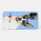僕はテディ・ルーズベルト・テリアが大好き Case-Mate iPhoneケース (裏面(横))