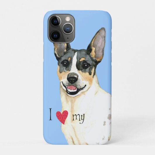 僕はテディ・ルーズベルト・テリアが大好き Case-Mate iPhoneケース (裏)