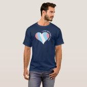 僕はトランスハートTシャツを着ている Tシャツ (正面フル)