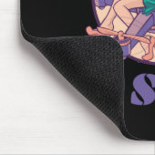 僕はドローンを女の子の間探す マウスパッド (コーナー)