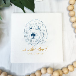 僕はドードルのナプキン結婚を使う スタンダードカクテルナプキン