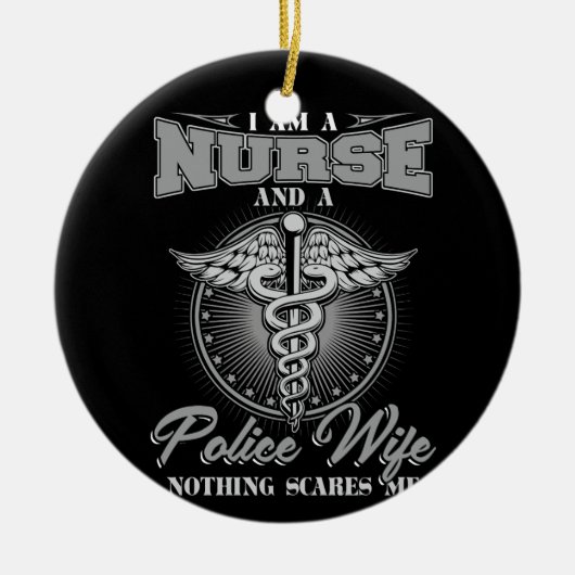 僕はナースで女房が怖くない セラミックオーナメント (正面)