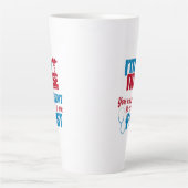 僕はナースよ君は正しい医療おもしろいナースT カフェラテマグ (正面)