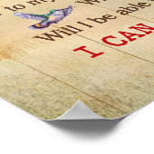 僕はハミングバードしか想像行けない ポスター (角)